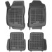 Rezaw-Plast Rubber Car Floor Mats for 1998-2009 Saab 9-5 Car Mats Sedan Black