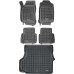 Rezaw-Plast Car Mats for 1998-2009 Saab 9-5 Floor Mats & Cargo Mat Sedan Anti-Slip Black