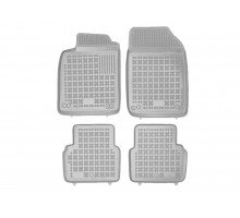 Rezaw-Plast Car Floor Mats for 2002-2011 Saab 9-3 Floor Mats Sedan All Weather Gray