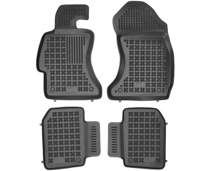 Rezaw-Plast Car Floor Mats for 2015-2017 Subaru Crosstrek Car Mats XV Anti-Slip Black