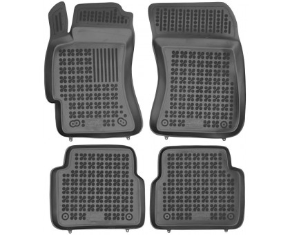 Rezaw-Plast Floor Mats for 2009-2013 Subaru Forester Car Mats Odorless Black