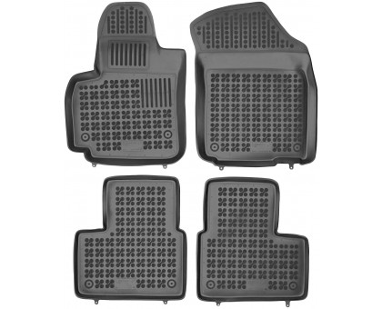 Rezaw-Plast Car Mats for 2007-2014 Suzuki SX4 Floor Mats Hatchback Odorless Black