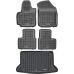 Rezaw-Plast Floor Mats for 2007-2014 Suzuki SX4 Car Mats & Cargo Mat Hatchback Black