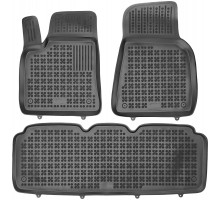 Rezaw-Plast Floor Mats for 2012-2024 Tesla Model S Car Mats Custom Fit Black