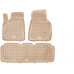 Rezaw-Plast Car Mats for 2012-2024 Tesla Model S Floor Mats Odorless Beige