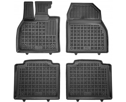 REZAW PLAST Floor Mats for Toyota BZ4X 2022-2024 Waterproof Black