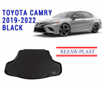 Rezaw-Plast Rubber Trunk Mat for Toyota Camry 2019-2021 Black