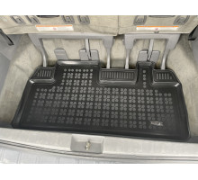 Rezaw-Plast  Rubber Trunk Mat for Toyota Sienna 2011-2020 behind 3rd row cargo mat Black