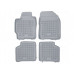 Rezaw-Plast Rubber Floor Mats for 2003-2009 Toyota Prius Car Mats Custom Fit Gray