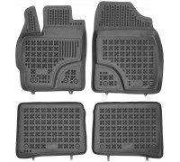 Rezaw-Plast Floor Mats for 2010-2015 Toyota Prius Car Mats All Season Black