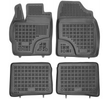 Rezaw-Plast Floor Mats for 2010-2015 Toyota Prius Car Mats All Season Black