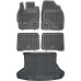 Rezaw-Plast Car Floor Mats for 2010-2015 Toyota Prius Floor Mats All Season Black