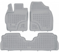 Rezaw-Plast Floor Mats for 2012-2018 Toyota Prius V Car Mats Waterproof Gray