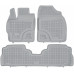 Rezaw-Plast Floor Mats for 2012-2018 Toyota Prius V Car Mats Waterproof Gray