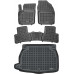 Rezaw-Plast Floor Mats for 2018-2021 Toyota C-HR Car Mats & Cargo Mat Custom Fit Black