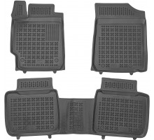 Rezaw-Plast Car Mats for 2007-2011 Toyota Camry Foor Mats All Season Black