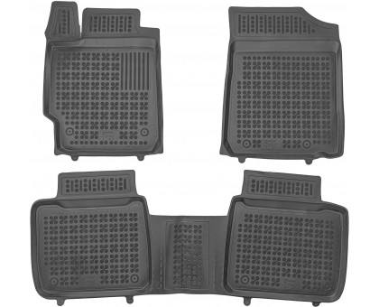 Rezaw-Plast Car Mats for 2007-2011 Toyota Camry Foor Mats All Season Black