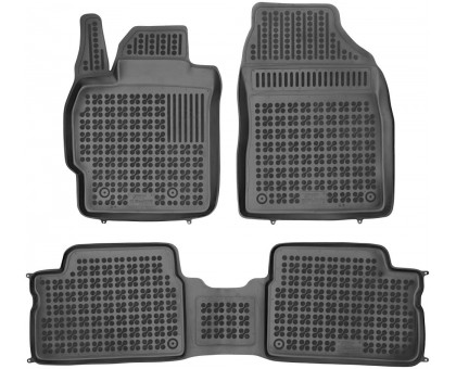 Rezaw-Plast Car Mats for 2009-2013 Toyota Corolla Floor Mats Waterproof Black