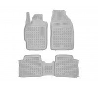 Rezaw-Plast Floor Mats for 2009-2013 Toyota Corolla Car Mats Custom Fit Gray