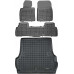 Rezaw-Plast Car Mats for 2008-2021 Toyota Land Cruiser Floor Mats & Cargo Mat J200 Black