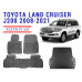 REZAW PLAST Floor Liners Set for Toyota Land Cruiser J200 2008-2021 Top-Rated Features
