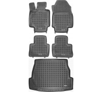 Rezaw-Plast Car Mats for 2019-2023 Toyota RAV-4 Floor Mats & Cargo Mat Durable Black