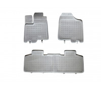 Rezaw-Plast Floor Mats for 2011-2020 Toyota Sienna Car Mats Waterproof Gray