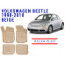 REZAW PLAST Custom Fit Car Mats for Volkswagen Beetle 1998-2010 Easy Care Odorless