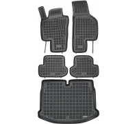 Rezaw-Plast Floor Mats for 2011-2018 Volkswagen Beetle Car Mats & Cargo Mat Black