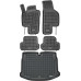 Rezaw-Plast Floor Mats for 2011-2018 Volkswagen Beetle Car Mats & Cargo Mat Black