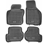 Rezaw-Plast Rubber Car Mats for 2004-2012 Volkswagen Golf Floor Mats V VI Black