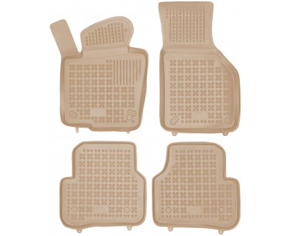 Rezaw-Plast Car Mats for 2011-2018 Volkswagen Jetta Floor Mat Custom Fit Beige