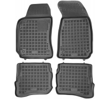 Rezaw-Plast Rubber Floor Mats for 1998-2005 Volkswagen Passat Car Mats B5 Sedan Black