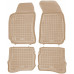 Rezaw-Plast Car Floor Mats for 1998-2005 Volkswagen Passat Car Mats B5 Sedan Beige