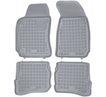 Rezaw-Plast Floor Mats for 1998-2005 Volkswagen Passat Car Mats B5 Sedan Gray