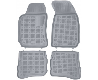 Rezaw-Plast Floor Mats for 1998-2005 Volkswagen Passat Car Mats B5 Sedan Gray