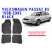 REZAW PLAST Custom-Fit Rubber Mats for Volkswagen Passat B5 1998-2005 Sedan Elastic