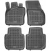 Rezaw-Plast Rubber Car Mats for 2018-2023 Volkswagen Tiguan Floor Mats Odorless Black