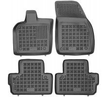 Rezaw-Plast Car Mats for 2007-2013 Volvo C30 Floor Mats All Weather Black