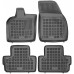 Rezaw-Plast Car Mats for 2007-2013 Volvo C30 Floor Mats All Weather Black