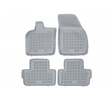 Rezaw-Plast Rubber Floor Mats for 2008-2013 Volvo C30 Car Mats Custom Fit Gray