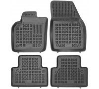 Rezaw-Plast Car Floor Mats for 2005-2012 Volvo S40 Car Mats Odorless Black