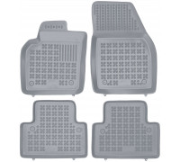 Rezaw-Plast Floor Mats for 2005-2012 Volvo S40 Car Mats Waterproof Gray