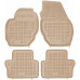 Rezaw-Plast Car Mats for 2007-2016  Volvo S80 Floor Mats Sedan All Weather Beige