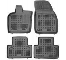 Rezaw-Plast Rubber Car Mats for 2005-2011 Volvo V50 Floor Mats Wagon Black