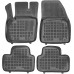 Rezaw-Plast Car Floor Mats for 2017-2023 Volvo XC40 Car Mats Waterproof Black