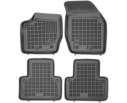 Rezaw-Plast Car Mats for 2002-2014 Volvo XC90 Floor Mats Anti-Slip Black