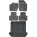 Rezaw-Plast Floor Mats for 2002-2014 Volvo XC90 Car Mats & Floor Mat Anti-Slip Black