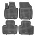 Rezaw-Plast Rubber Floor Mats for 2016-2023 Volvo XC90 Car Mats All Weather Black