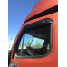 Window Visors for Freightliner FLD 1993-2010 Smoke Set Deflectors Rain Visors 